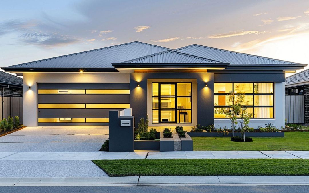 Maison plain-pied contemporaine avec toit monopente : idées et plans pour votre projet de construction