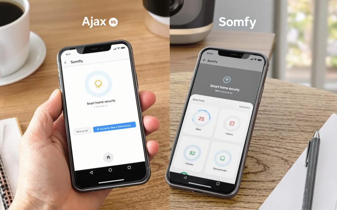 Alarme Ajax vs Somfy : Quelle est la meilleure alarme sans fil pour votre maison ?