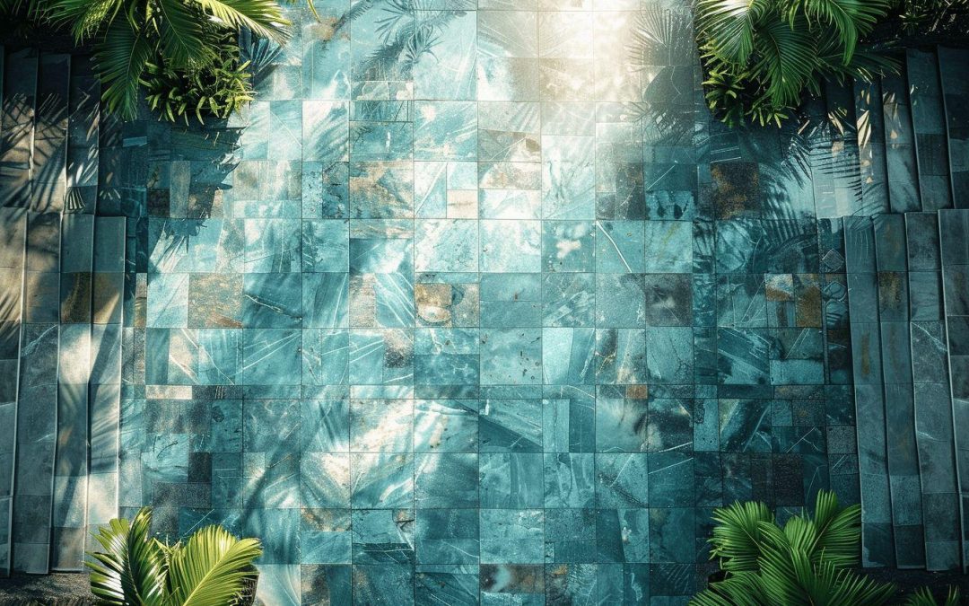 Pierre de Bali pour piscine : carrelage et dallage élégant pour terrasse