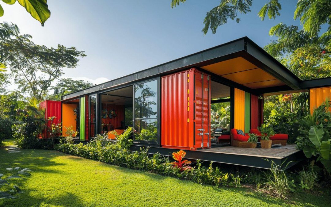 Maison container en Guadeloupe : construction et conception de votre habitation conteneur aux Antilles