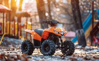 Quad électrique pour enfants : pocket quads et véhicules tout-terrain électriques