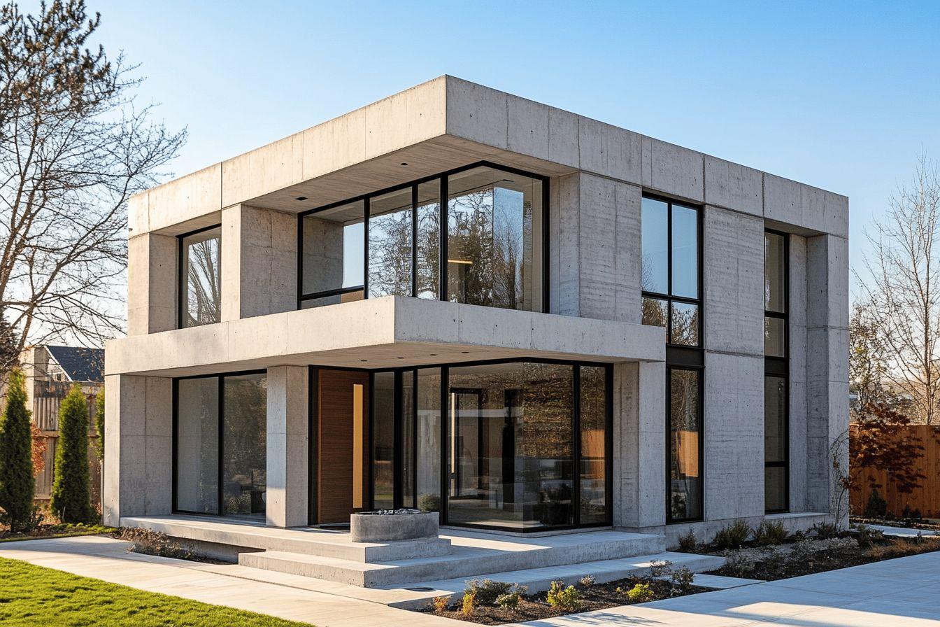 maison beton prefabrique
