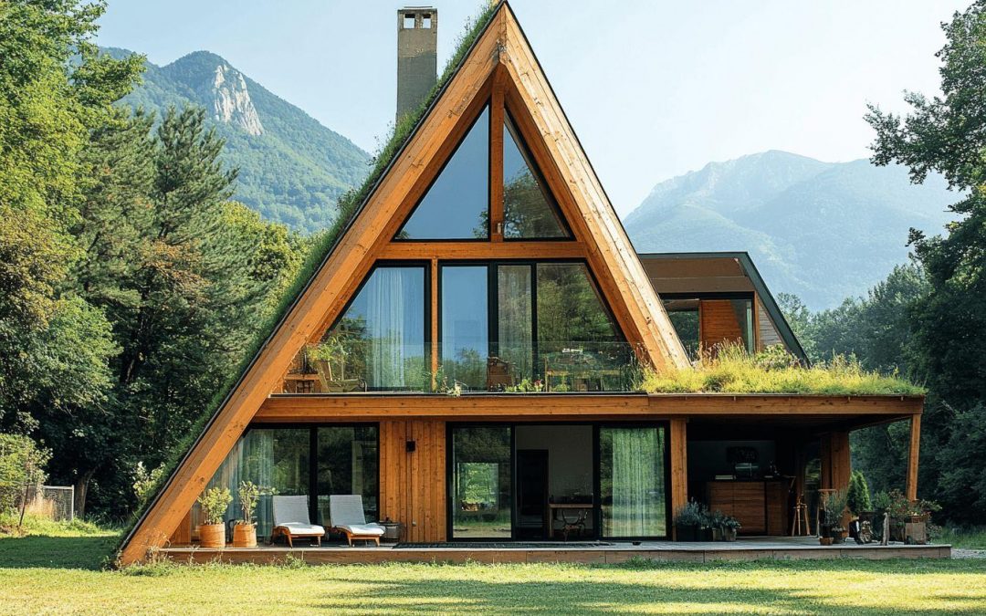 Maison A-frame en France : votre guide pour construire une maison en A unique et écologique