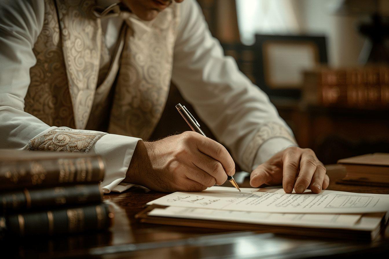 lettre au notaire pour succession
