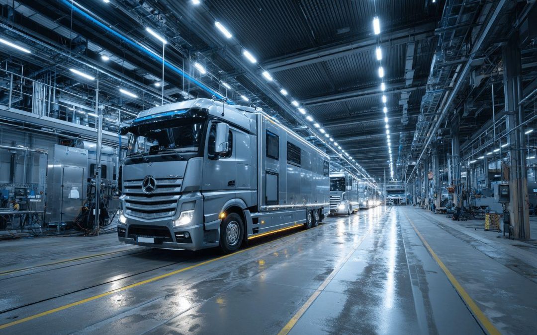 Station de lavage grande hauteur pour camping-car, poids-lourds et véhicules utilitaires