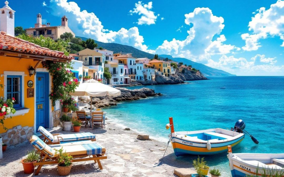 Petites maisons de pêcheur à vendre en Grèce à moins de 100 000€