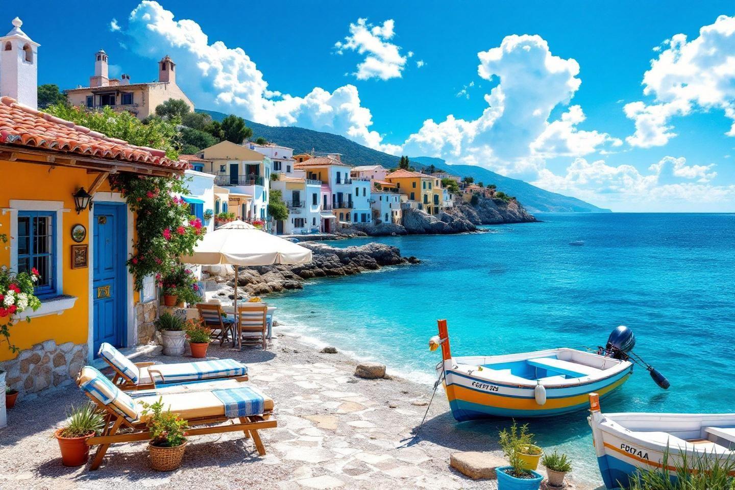 petite maison de pêcheur à vendre en Grèce