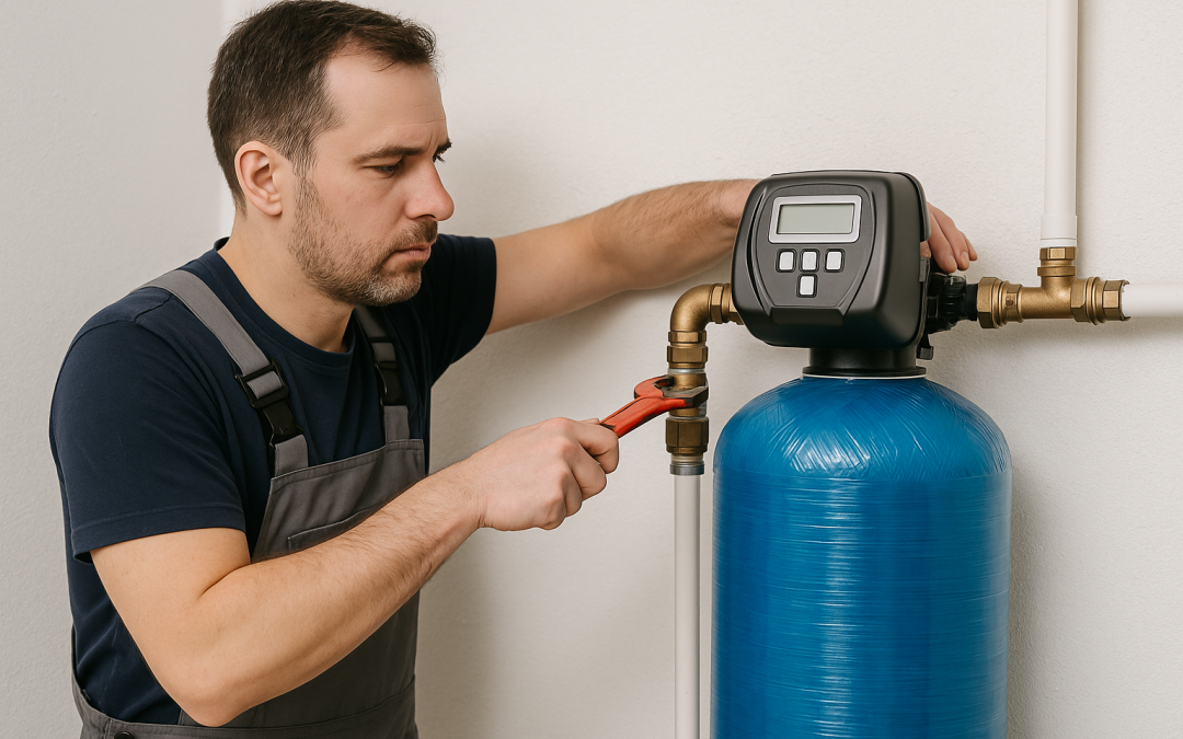 Installation adoucisseur d’eau en Maine-et-Loire (49)