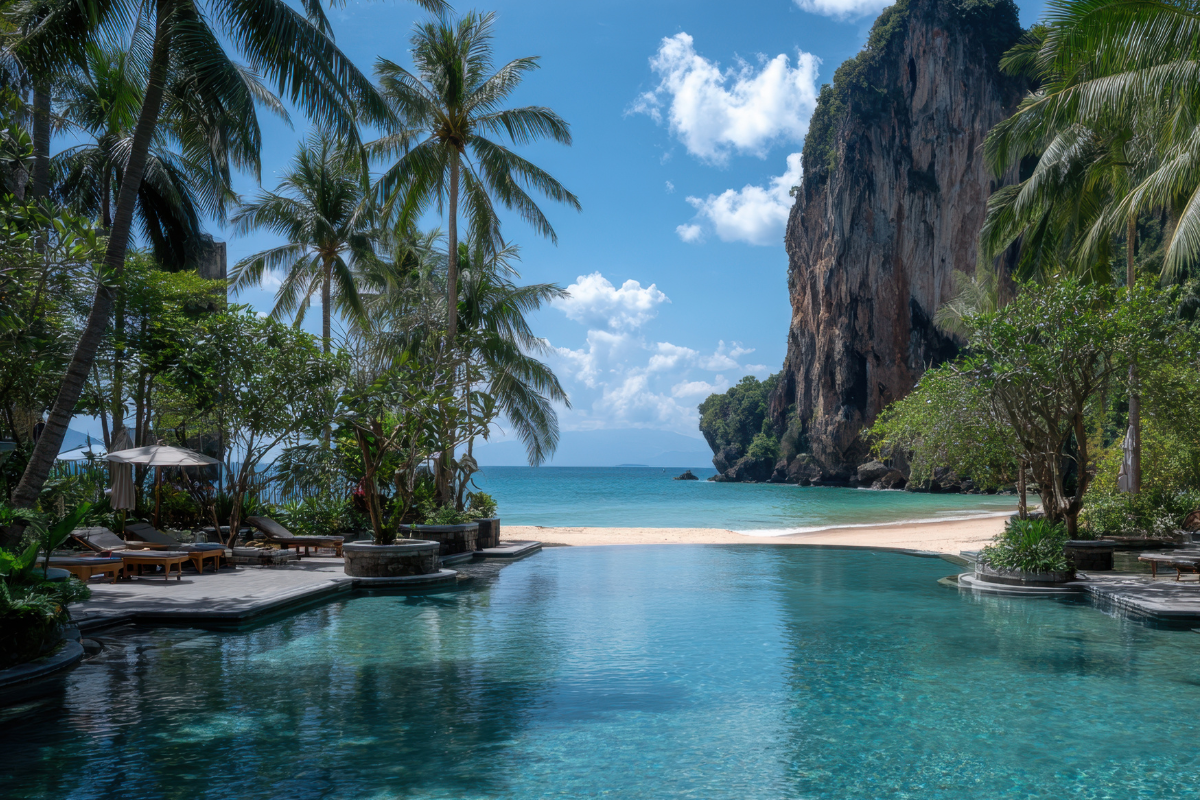 piscine hors sol avec plage
