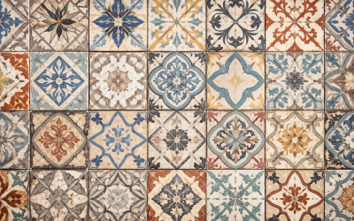 Carreaux de ciment anciens à vendre : large sélection de carrelage authentique