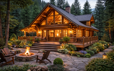 Chalet en rondin à vendre : investir, prix et rentabilité en France