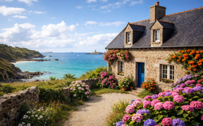 Maisons de pêcheur à vendre en Bretagne avec vue mer