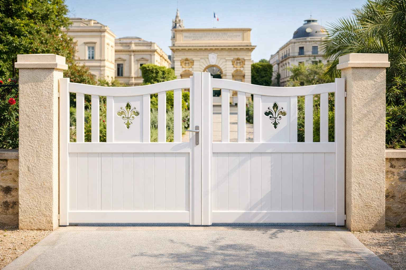 rénovation de portail PVC