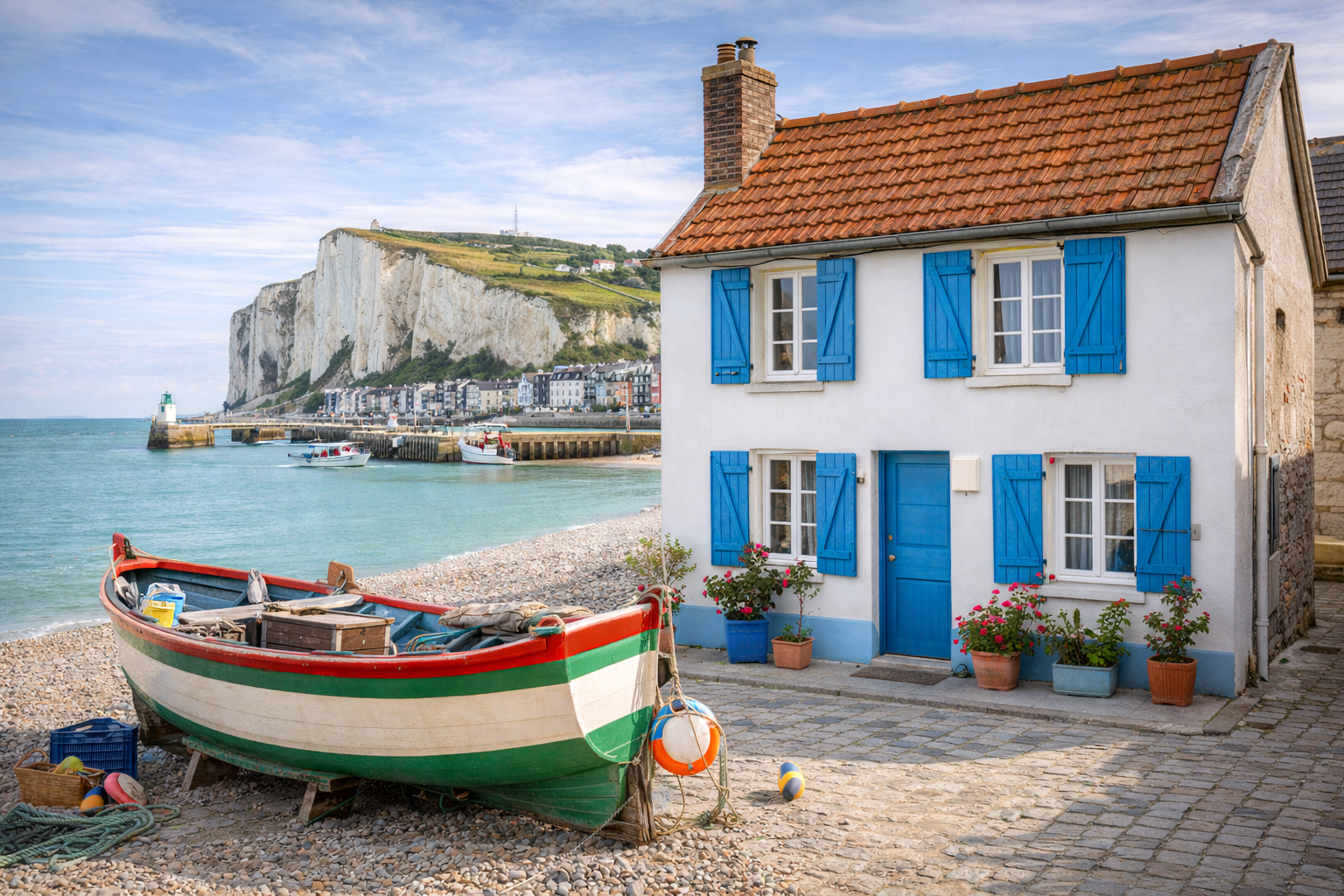 maison de pêcheur à vendre le tréport