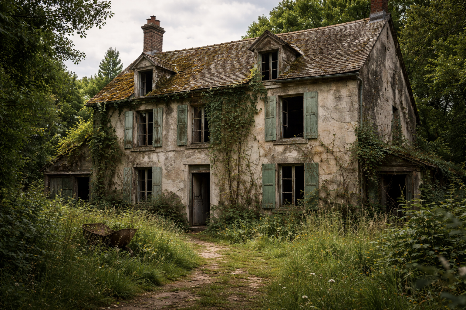 maison abandonnée gratuite