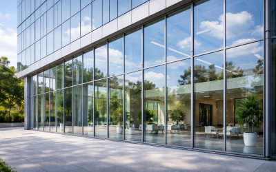 Mur rideau vitré à Paris : réalisations, réparations et informations professionnelles