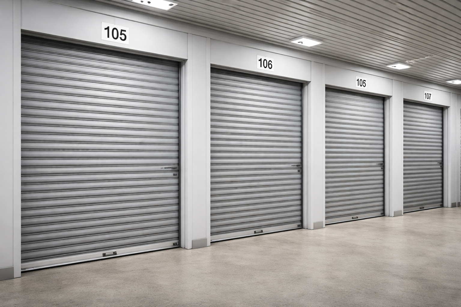 Grille tarifaire selon la superficie des espaces de stockage