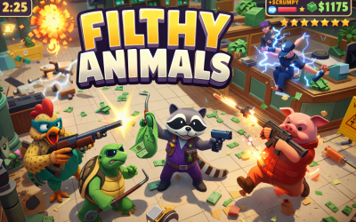 Filthy Animals : Heist Simulator offert gratuit sur PC, PS4 et Xbox