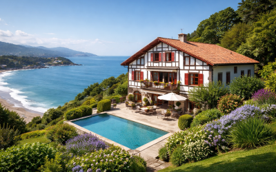 Maisons et villas avec vue mer à vendre au Pays Basque