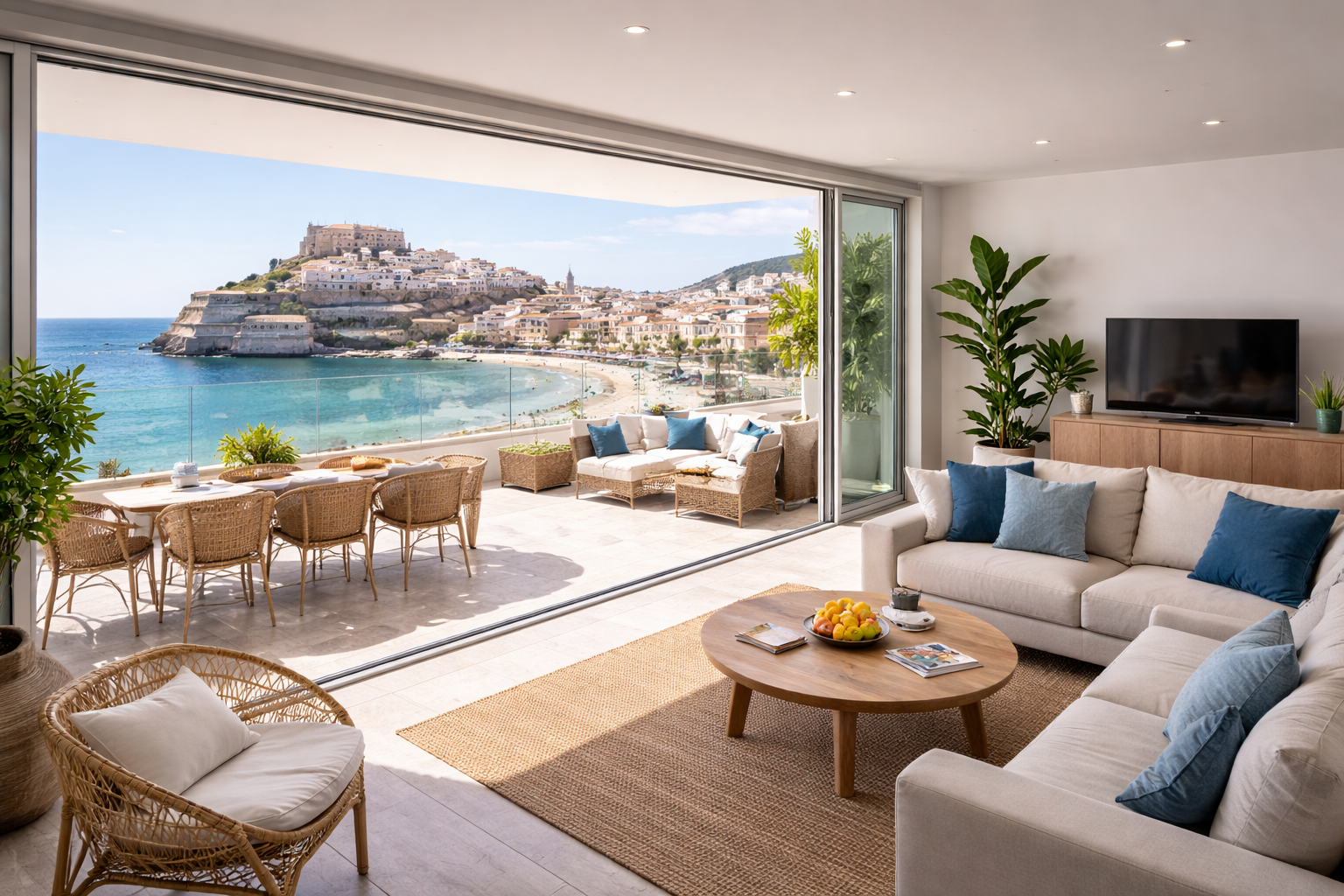 Découvrez le marché immobilier à Peñíscola : appartements vue mer, villas avec piscine et biens d’exception sur la Costa del Azahar.
