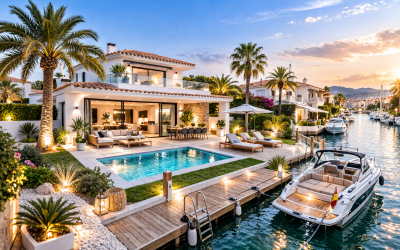 Maisons à vendre avec amarre à Empuriabrava – propriétés et villas