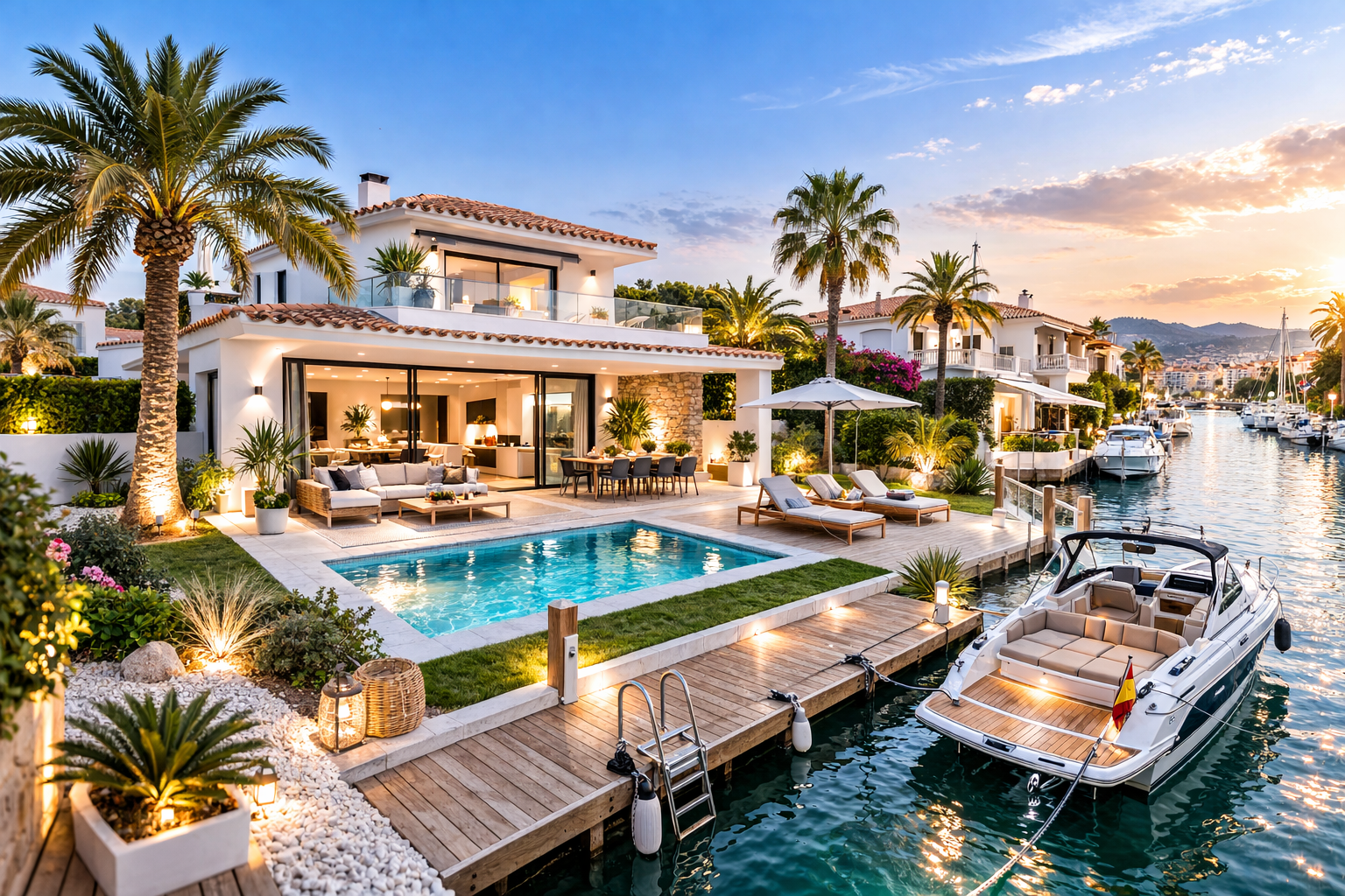 maison a vendre empuriabrava avec amarre