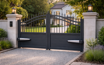 Portail d&rsquo;entrée motorisé à Montataire : installation et pose