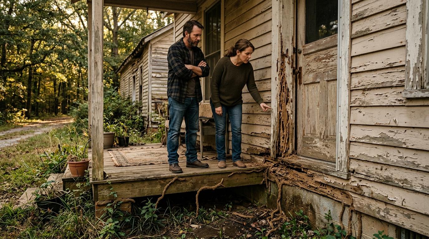 Faut-il acheter une maison avec des traces de termites ?