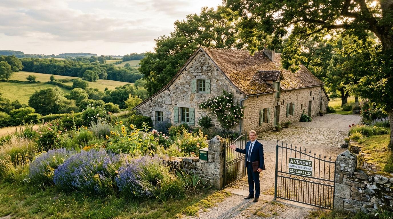 Découvrez les maisons à vendre en Creuse via les notaires : prix, biens à rénover et opportunités d’investissement immobilier dans le 23.