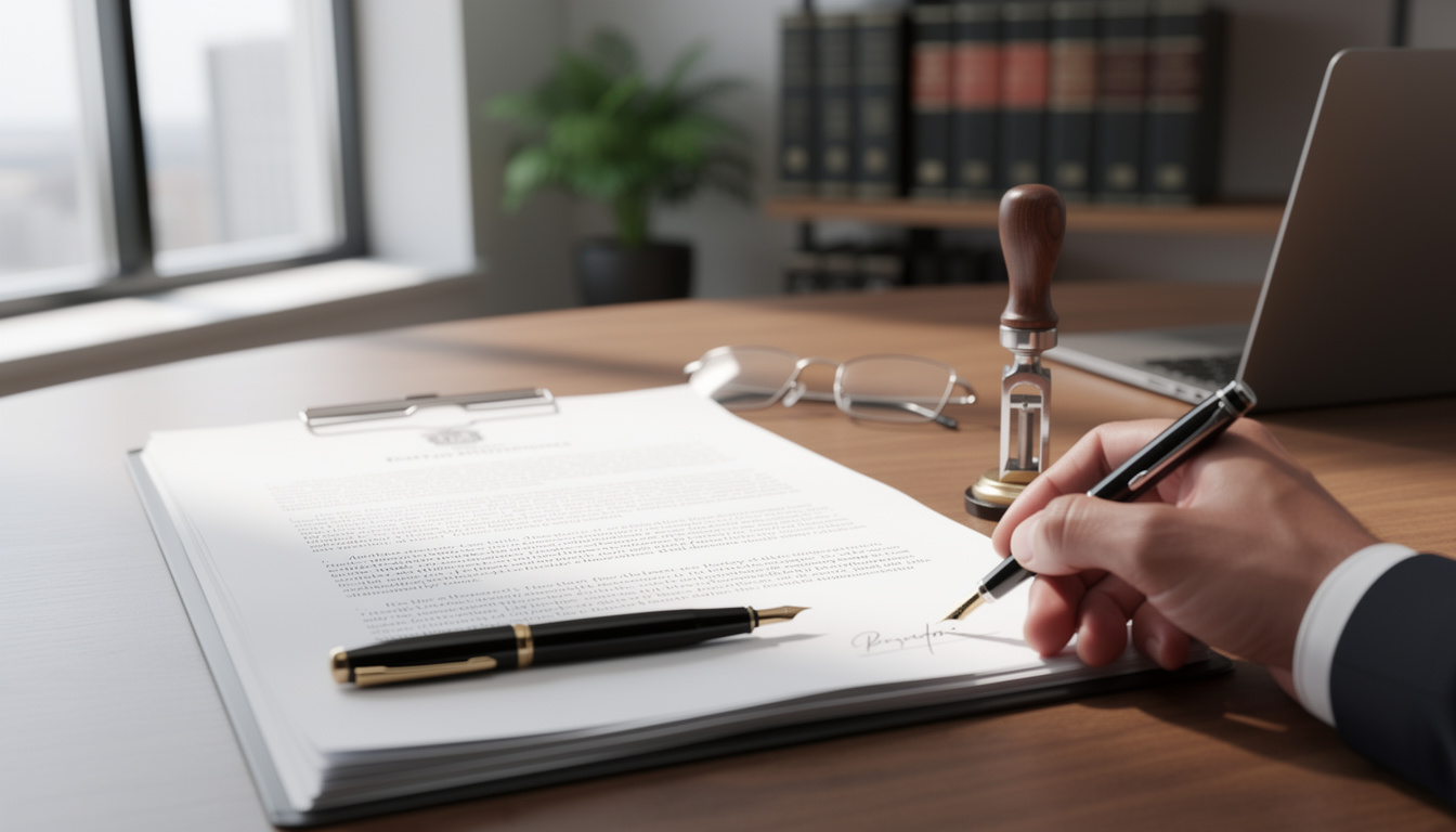 Comment rédiger une procuration pour la signature d’un acte notarié apprenez à rédiger une procuration claire et conforme pour la signature d'un acte notarié. guide pratique et conseils essentiels pour faciliter vos démarches notariales.